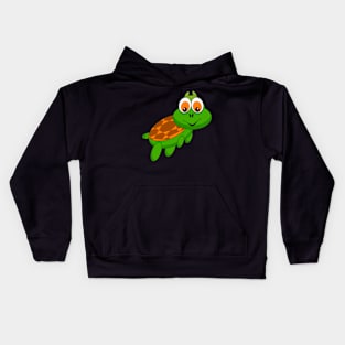 Cute Turtle! Kids Hoodie